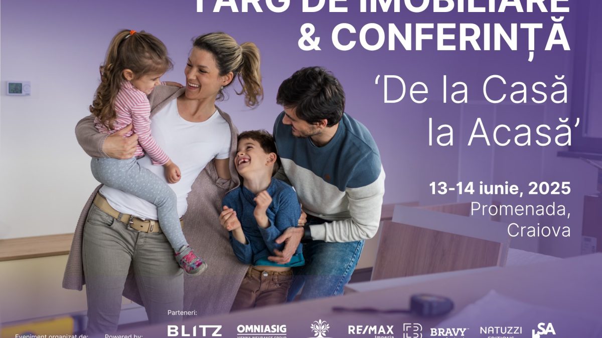 Craiovenii, așteptați astăzi la „Târgul de Imobiliare” în Promenada Mall